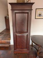 Geweldige Staande kast antiek bruin h 186x b 76 x d 60cm, Ophalen