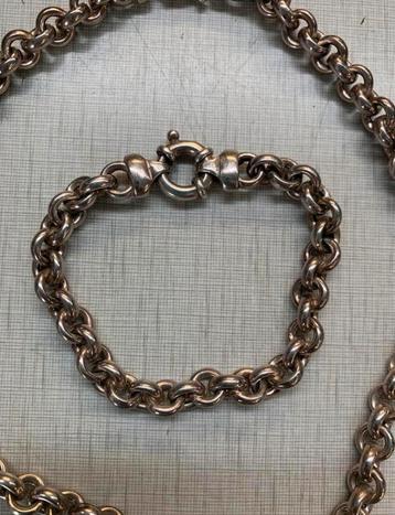 Zilveren armband ketting eerste gehalte 925 zilver 75 euro beschikbaar voor biedingen