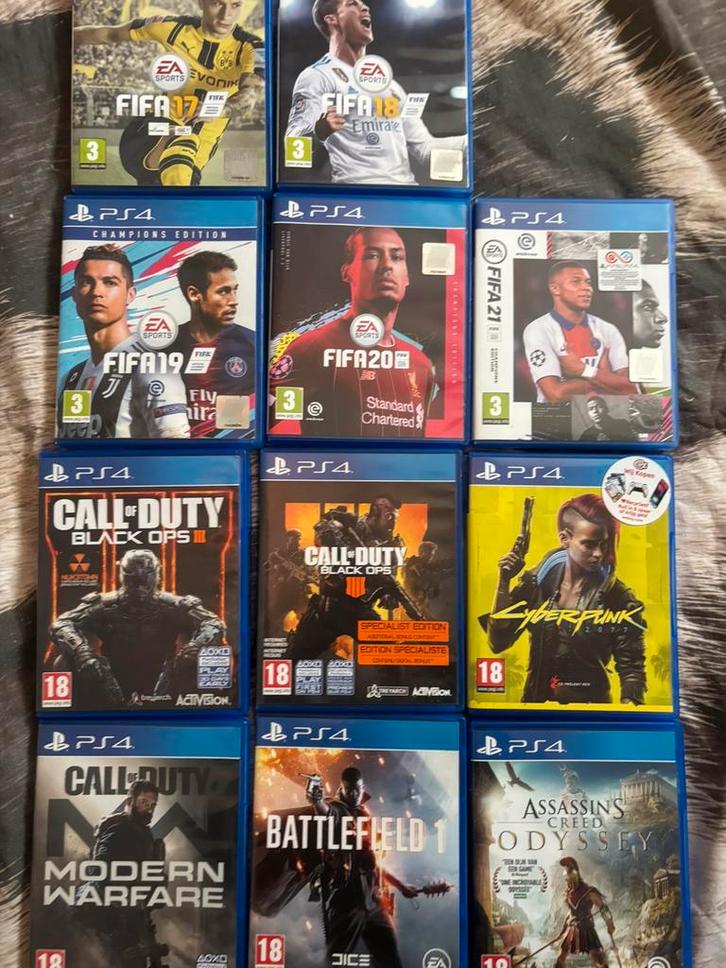 PS4 games., Spelcomputers en Games, Games | Sony PlayStation 4, Zo goed als nieuw, Sport, 3 spelers of meer, Vanaf 18 jaar, Ophalen of Verzenden