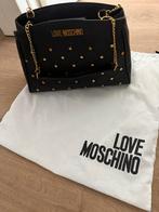 Love moschino tas zgan, Ophalen of Verzenden, Zo goed als nieuw, Zwart