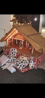 Grote kerststal, Hobby en Vrije tijd, Feestartikelen | Verhuur, Ophalen of Verzenden, Gebruikt, Carnaval