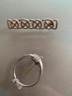 Vintage Broches Set, Minder dan 4 cm, Ophalen of Verzenden, Zo goed als nieuw, Zilver