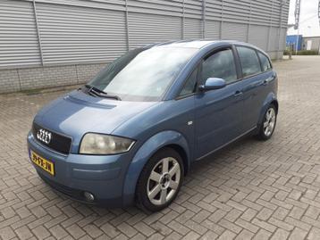 Audi A2 1.4 + Apk 3-12-24 + Airco + Lmv - Nap - Leuke Auto! 