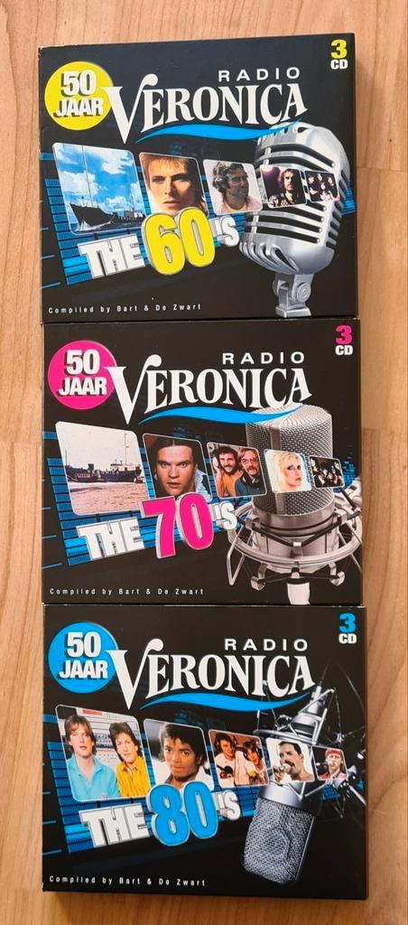 50 jaar radio veronica totaal 12 cd's ( 3 cd box ) origineel, Cd's en Dvd's, Cd's | Verzamelalbums, Zo goed als nieuw, Boxset