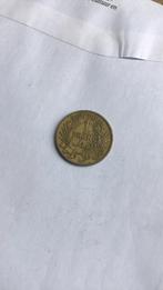 Frans Tunesie 1 franc 1921., Postzegels en Munten, Munten | Afrika, Ophalen of Verzenden, Overige landen