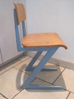 Vintage design  kinderschoolstoel., Ophalen of Verzenden, Huis en Inrichting