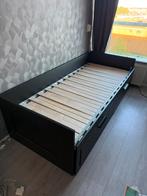 Ikea bedbank brimnes met lades, Ophalen, Gebruikt, Wit, Tweepersoons