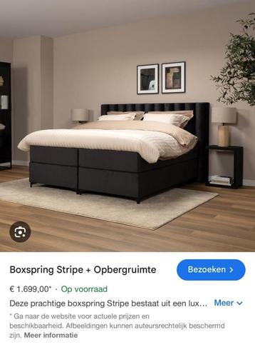Boxpring  beschikbaar voor biedingen