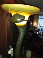 Art-deco lamp ontworpen door Edgar Brandt tekoop, Huis en Inrichting, Lampen | Tafellampen, Zo goed als nieuw, Ophalen