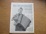 DAS ALLERLEICHTESTE- CURT MAHR-GEMAKKELIJK ACCORDEON MUZIEK, Ophalen of Verzenden, Gebruikt, Accordeon