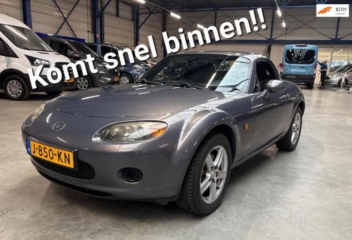 Mazda MX-5 1.8 Exclusive Airco / LM / Hardtop!, Auto's, Mazda, Te koop, MX-5, ABS, Airbags, Airconditioning, Centrale vergrendeling