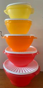 Tupperware Schalen Set - 5 stuks, Huis en Inrichting, Keuken | Tupperware, Ophalen of Verzenden, Nieuw, Groen, Schaal