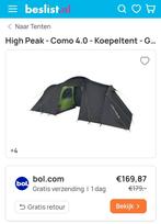NIEUW! High Peak Como 4.0 Koepeltent NIEUW!, Caravans en Kamperen, Tenten, Ophalen of Verzenden, Nieuw, Tot en met 4