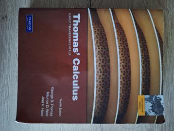 Thomas Calculus early transcedentials 12e editie beschikbaar voor biedingen