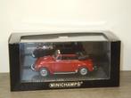 VW Volkswagen 1302 Cabriolet 1970 - Minichamps 1:43 - Rood, Minichamps, Duitsland, Auto, Verzenden