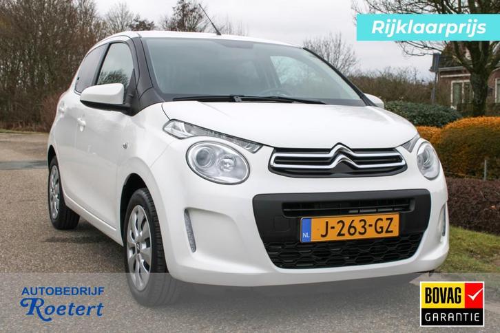 Citroen C1 1.0 VTI Feel 72pk airco/speed limiter/bluetooth 5, Auto's, Citroën, Bedrijf, C1, ABS, Airbags, Airconditioning, Bluetooth