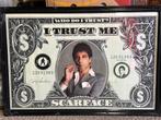 Poster met lijst  Tony montana, Ophalen, Zo goed als nieuw