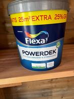 Flexa powerdek 9010 12,5 liter, Verf, Wit, Zo goed als nieuw, Ophalen