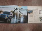 Jeep Cherokee, Wrangler autofolder, Boeken, Auto's | Folders en Tijdschriften, Ophalen of Verzenden, Gelezen, Overige merken