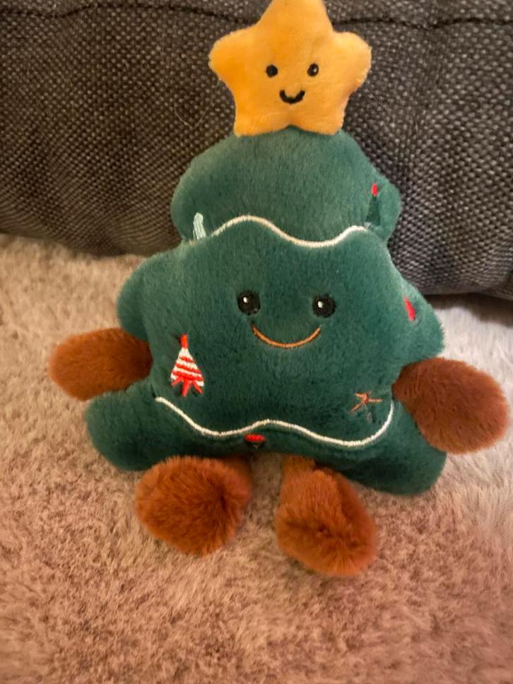 Knuffel Kerstboom met Ophanglus, Kinderen en Baby's, Speelgoed | Knuffels en Pluche, Nieuw, Overige typen, Ophalen of Verzenden