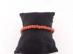 Bloedkoralen armband met gouden slot                     D20, Ophalen of Verzenden, Overige materialen, Armband