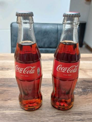 Coca Cola flesjes 200ml gevuld ongeopend