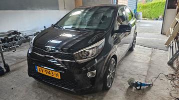 Kia Picanto Design Edition 1.0 67pk 5-zits 2019 Zwart NAP beschikbaar voor biedingen