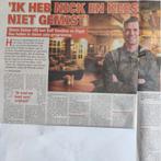 Simon Keizer Krantenartikel Knipsel, Ophalen of Verzenden, 1980 tot heden, Nederland, Knipsel(s)