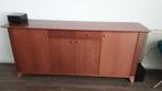 Dressoir kersen modern twee lades, Ophalen, Zo goed als nieuw, 200 cm of meer, 25 tot 50 cm