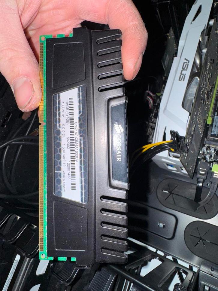 Corsair 16GB DDR3 RAM - 1600MHz, Computers en Software, RAM geheugen, Gebruikt, Desktop, 16 GB, DDR3, Ophalen of Verzenden