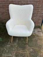 JYSK Fauteuil Hundested off-white teddy, 8013XG, 75 tot 100 cm, Ophalen of Verzenden, RAHandel