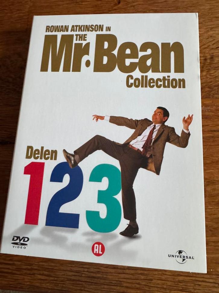Mr Bean 3 dvd collection  in schuifhoes splinternieuw, Cd's en Dvd's, Dvd's | Komedie, Zo goed als nieuw, Actiekomedie, Boxset