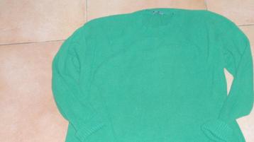 NIEUW Damestrui GEISHA mt XL groen ronde hals fleecestof beschikbaar voor biedingen