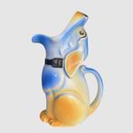 Blauw-gele Art Deco Hondekruik - Mosa Maastricht (ca. 1924), Antiek en Kunst, Antiek | Keramiek en Aardewerk, Ophalen of Verzenden