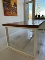 Industriele eettafel Napels (Old Wood) - Zeer goede staat!, Huis en Inrichting, Tafels | Eettafels, Ophalen, 100 tot 150 cm, Industrieel modern