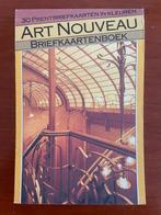 ansichtkaartenboekje Art nouveau 17 kaarten en 1 losse, Ongelopen, Cultuur en Media, Verzenden