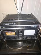 Retro radio cassette kleuren tv, Ophalen of Verzenden