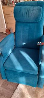 Elektrische Sta-op Stoel - Turquoise/Groen, Huis en Inrichting, Fauteuils, Gebruikt, 75 tot 100 cm, Ophalen of Verzenden, 75 tot 100 cm