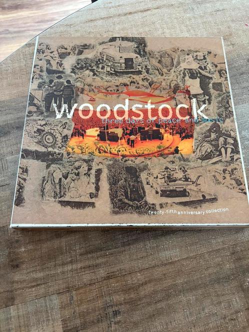 Woodstock - Three days of peace and music (4 cd box), Cd's en Dvd's, Cd's | Rock, Gebruikt, Poprock, Ophalen of Verzenden