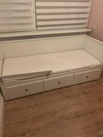 Bed, Huis en Inrichting, Slaapkamer | Bedden, Ophalen, Eenpersoons, Wit, 80 cm