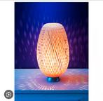 Boja tafel lamp kap is van bamboe, Huis en Inrichting, Lampen | Tafellampen, Ophalen of Verzenden, Nieuw, Overige materialen, Minder dan 50 cm