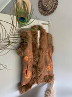 Afghaanse waistcoat M L bohemian lammy gilet, Maat 38/40 (M), -, Ophalen of Verzenden, Zo goed als nieuw