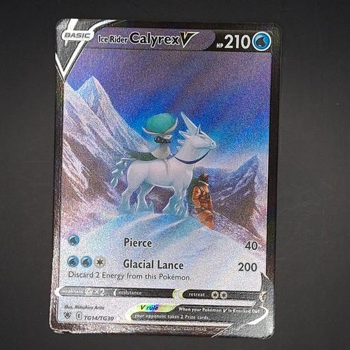 Astral Radiance Ice rider Calyrex V TG14/TG30, Hobby en Vrije tijd, Verzamelkaartspellen | Pokémon, Zo goed als nieuw, Meerdere kaarten