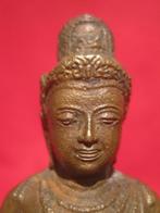 Antiek brons Boeddhabeeldje., Antiek en Kunst, Ophalen of Verzenden