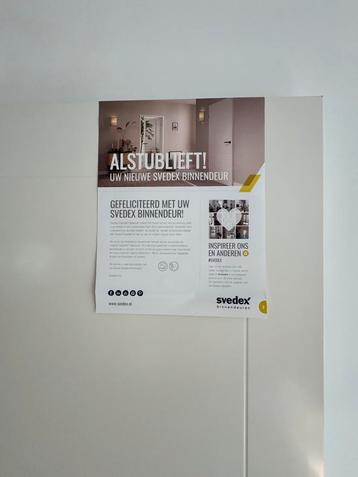 2 x Nieuwe svedex opdek deuren L & R draaiend beschikbaar voor biedingen