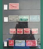 USA : 53x Air Mail jaren 40/50/60/70/80/90 gestempeld, Verzenden, Noord-Amerika