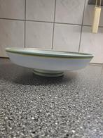 Vintage Flora Gouda Holland Iris schaal handgeschilderd, Antiek en Kunst, Ophalen of Verzenden