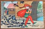 Oude Ansichtkaart sprookje Rattenvanger van Hamelen, Verzamelen, Ophalen of Verzenden, 1920 tot 1940, Gelopen