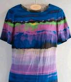 Karen Millen 100% Zijde tie dye top shirt tuniek S 36 Roze, Kleding | Dames, Tops, Roze, Zo goed als nieuw, Karen Millen, Maat 36 (S)