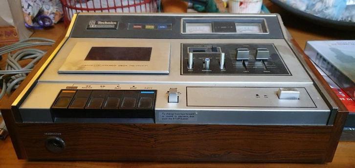 Technics vintage cassettedeck RS-263USD, Audio, Tv en Foto, Cassettedecks, Enkel, Overige merken, Tape counter, Ophalen